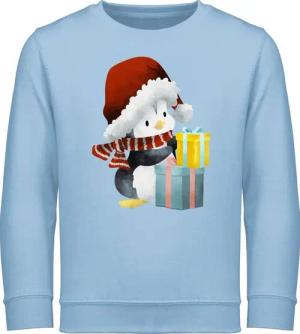 Shirtracer Sweatshirt Pinguin Weihnachten Weihnachten Kleidung Kinder