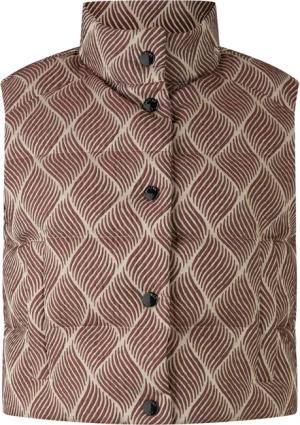 BOGNER Cropp-Daunenweste Latoya für Damen - Weinrot/Creme - 38