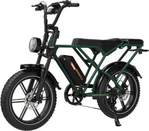 RCB TECH E-Bike Pedelec G19, NFC&APP, 20,8Ah, 60–90 km Reichweite, 20×4,0 Zoll Elektrofahrrad, 7 Gang, Kettenschaltung, 250W Heckmotor, 960 Wh