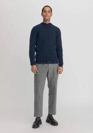 hessnatur Herren Loafer aus chromfrei gegerbtem Leder - schwarz - Größe 42