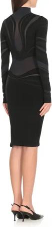 Wolford - Black Venus Dress - Größe M - schwarz