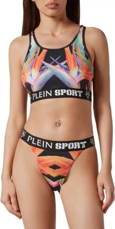 Plein Sport - Bikini Flowers - Größe XS - schwarz