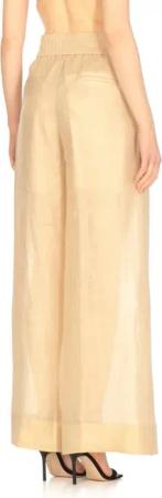 Peserico - Golden Ramie Pants - Größe 42 - goldfarben