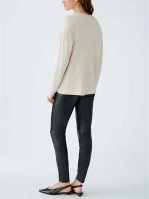 Oui - Pullover FREYJA - Größe 36 DAMEN - white