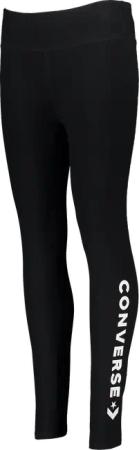 Converse Wordmarks Leggings Damen Schwarz