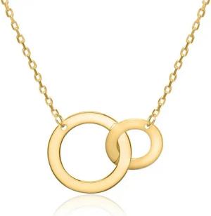 Unique Goldarmband Damenkette Kreise von Unique aus 375er Gold