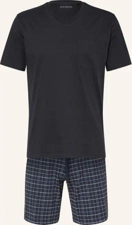 SCHIESSER Shorty-Schlafanzug EBONY