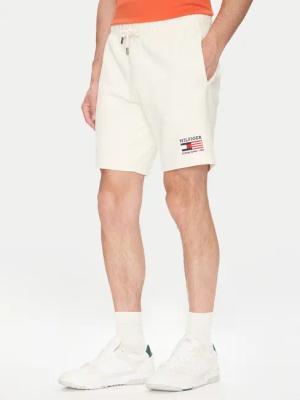 Tommy Hilfiger Sportshorts American MW0MW39862 Écru Regular Fit