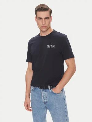 Tommy Hilfiger T-Shirt Stack MW0MW39355 Dunkelblau Regular Fit