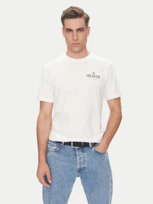 Tommy Hilfiger T-Shirt Stack MW0MW39355 Weiß Regular Fit