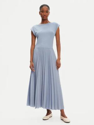 Tommy Hilfiger Kleid für den Alltag WW0WW44491 Himmelblau Regular Fit