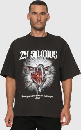 2Y Studios Eagle Oversize Tee