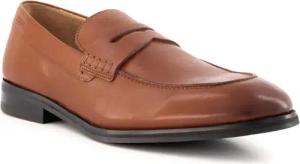 JOOP! Herren Loafer braun Glattleder