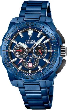 Festina Quarzuhr Chronograph Special Edition Blau