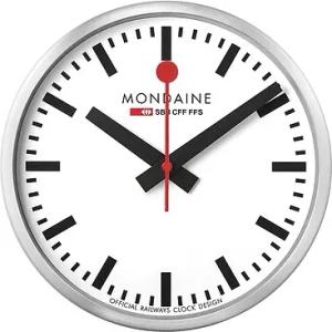 Mondaine Wall Clock stop2go Official Swiss Railways MSM.25S11