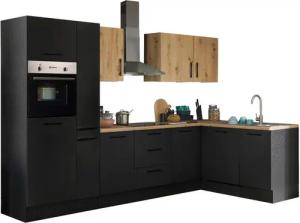 BASIC by Balculina Winkelküche Turin, Stellbreite 310x175 cm, wahlweise mit E-Geräten