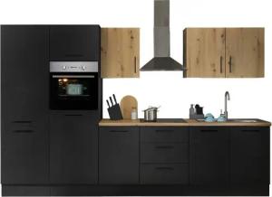 BASIC by Balculina Küchenzeile Turin, Breite 330 cm, wahlweise mit E-Geräten
