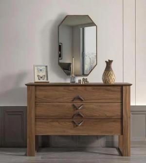 JVmoebel Kommode Anrichte mit Spiegel Kommode Sideboard Kommoden Flurkommode Sideboard (Kommode mit Spiegel), Made in Europa