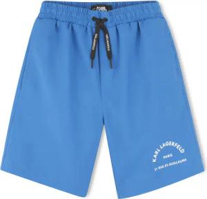 Karl Lagerfeld Kids Badeshorts Z30411 M Blau Regular Fit
