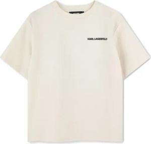 Karl Lagerfeld Kids T-Shirt Z30440 S Weiß Regular Fit