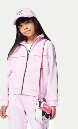 Karl Lagerfeld Kids Sweatshirt Z30483 D Rosa Regular Fit