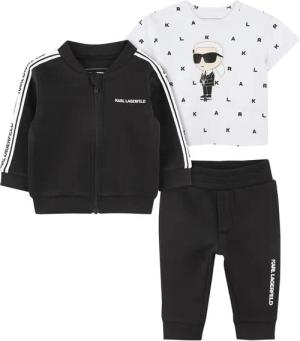 Karl Lagerfeld Kids Jogginganzug Z30509 M Schwarz Regular Fit
