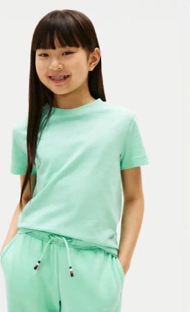 Tommy Hilfiger T-Shirt KS0KS00594 Grün Regular Fit