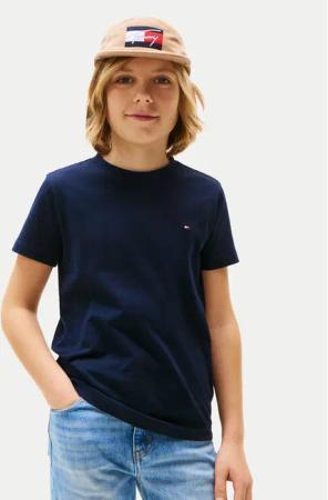Tommy Hilfiger T-Shirt Essential KB0KB06879 D Dunkelblau Regular Fit