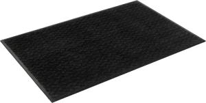 wash+dry by Kleen-Tex Fußmatte "Duo Charcoal", rechteckig, 9 mm Höhe, Schmutzfangmatte, rutschhemmend, In- und Outdoor geeignet, waschbar
