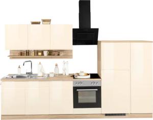 HELD MÖBEL Küchenzeile "Virginia", Breite 320 cm, wahlweise mit E-Geräten