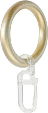 GARESA Gardinenring "Kunststoffring mit Haken", (20 St.), für Durchmesser bis 20mm, einfache Montage