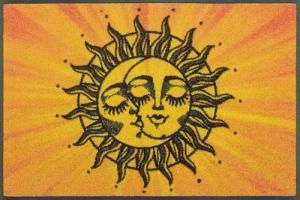 wash+dry by Kleen-Tex Fußmatte "Kiss the sun", rechteckig, 7 mm Höhe