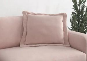 TRENDMANUFAKTUR Sofakissen "Bourbon", modernes Flatkissen 70x70 cm, in trendigem Cord erhältlich, universal