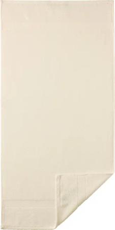 Egeria Handtücher "Diamant", (2 St., 2er Set Handtücher 50 x 100 cm), Uni Programm mit schmaler Bordüre, 100 % Baumwolle
