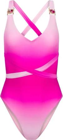 Moda Minx Badeanzug "Club Tropicana", (1 St.), mit stilvollem Steinbesatz