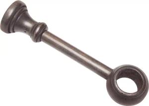 GARDINIA Gardinenstangenhalter "Träger geschlossen für Ø 28 mm", (1 St.), Serie Gardinenstangen-Set Lugano Classic Ø 28 mm
