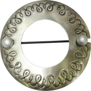 GARDINIA Dekoklammer "Dekospange Ring", (1 St.), zur einfachen Befestigung und Dekoration