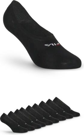 Fila Füßlinge "UNISEX GHOST SOCKS SILICONE HEEL INSIDE", (9 Paar), mit Logo-Schriftzug