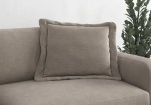 TRENDMANUFAKTUR Sofakissen "Bourbon", modernes Flatkissen 70x70 cm, in trendigem Cord erhältlich, universal