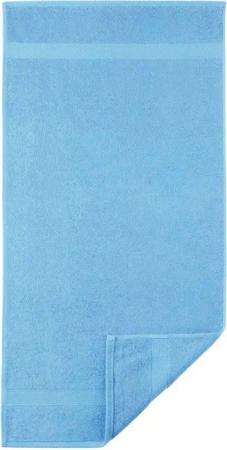 Egeria Badetuch "Diamant", (1 St., Badetuch 70 x 140 cm), Uni Programm mit schmaler Bordüre, 100 % Baumwolle