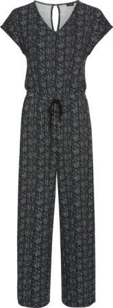 Laura Scott Jumpsuit, mit filigranem Alloverprint - NEUE KOLLEKTION