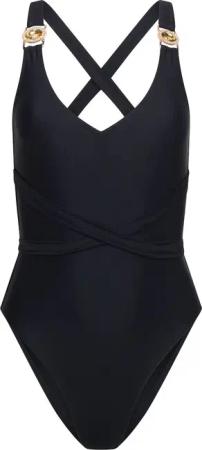 Moda Minx Badeanzug "Amour", (1 St.), mit funkelndem Steinbesatz