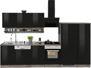 HELD MÖBEL Küchenzeile "Virginia", Breite 330 cm, wahlweise mit E-Geräten