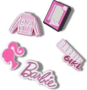 Crocs Schuhanstecker "Jibbitz™ Barbie", (Set, 5 tlg., Kein Spielzeug. Nicht für Kinder unter 3 Jahren geeignet), Charm, Anstecker für Crocs Schuhe