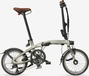 Faltrad Klapprad 16 Zoll ultrakompakt Fold Light 1 Second Aluminium
