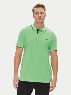 BOSS Poloshirt Paul 50506193 Grün Slim Fit
