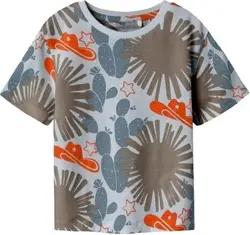 name it T-Shirt Nmmhanno Pearl Blue