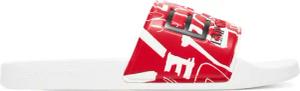EA7 Emporio Armani Pantoletten 7X000108 AF15118 M0113 Rot