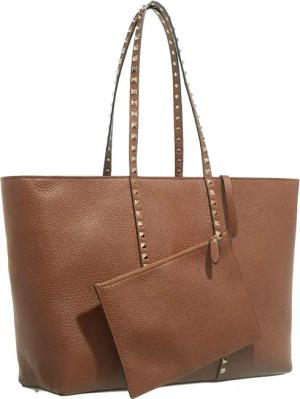 Valentino Garavani Hobo Bags - Rockstud Tote Bag - Gr. unisize - in Braun - für Damen