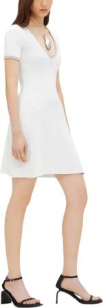 Courrèges - Dresses White Heritagesand - Größe L - beige